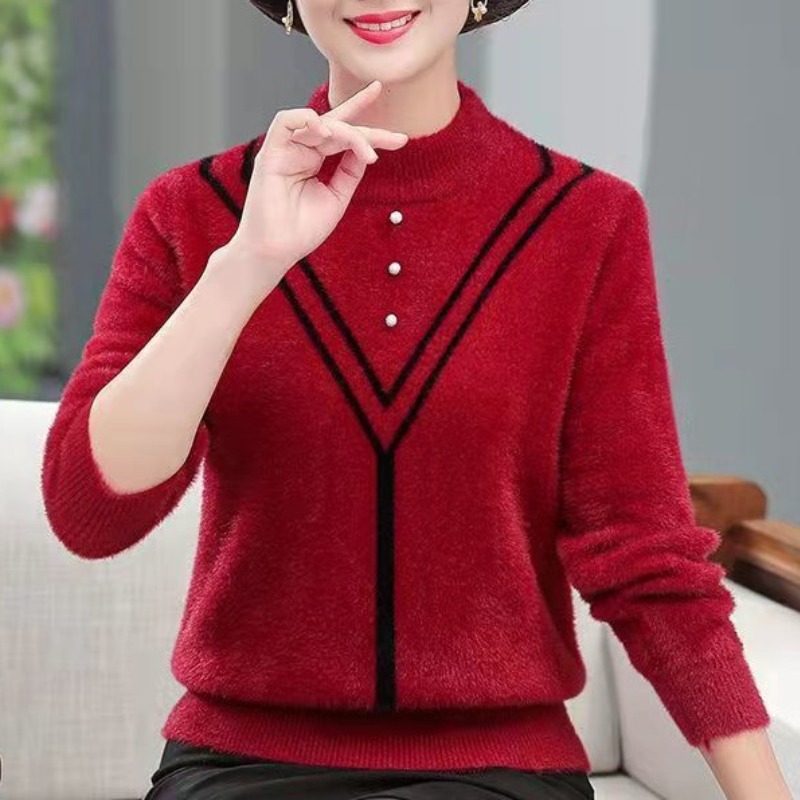 Women's Autumn Winter Solid Fl - đánh giá và giá Undershirt Crew Neck