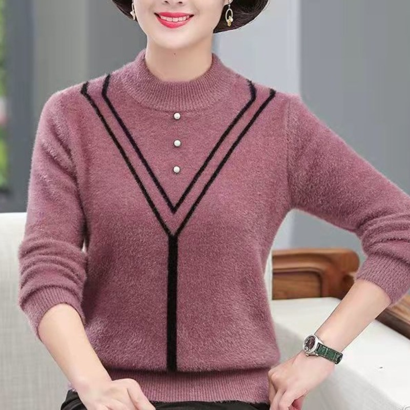 Women's Autumn Winter Solid Fl - đánh giá và giá Undershirt Crew Neck