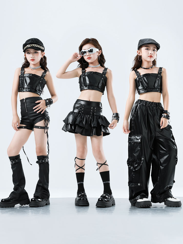 Kid Kpop Hip Hop Clothing Blac - đánh giá và giá Suspender Tank Top