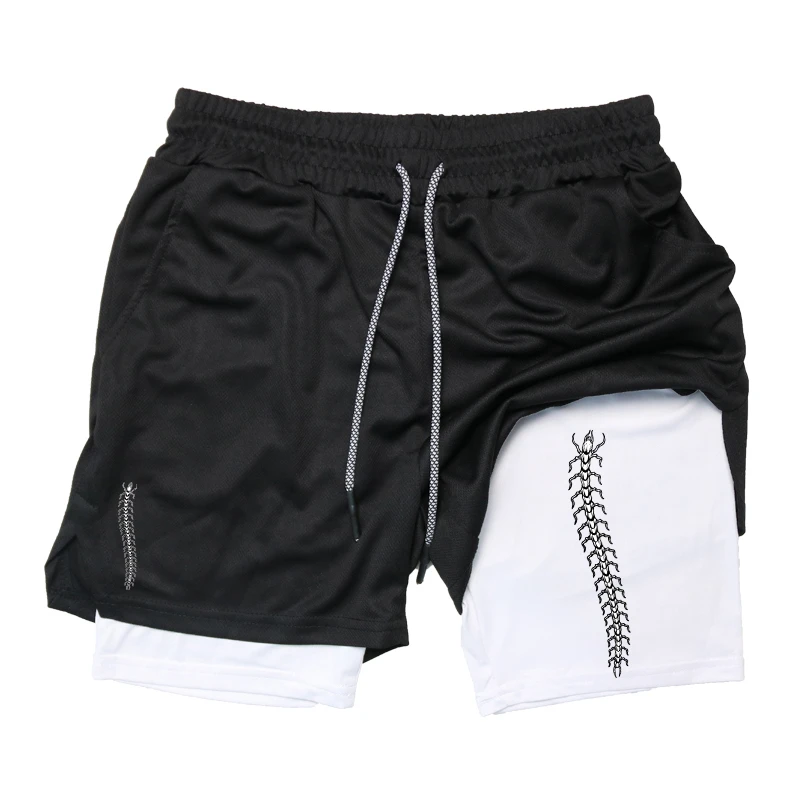 Print 2 in 1 Running Shorts fo - đánh giá và giá Compression Shorts Athletes
