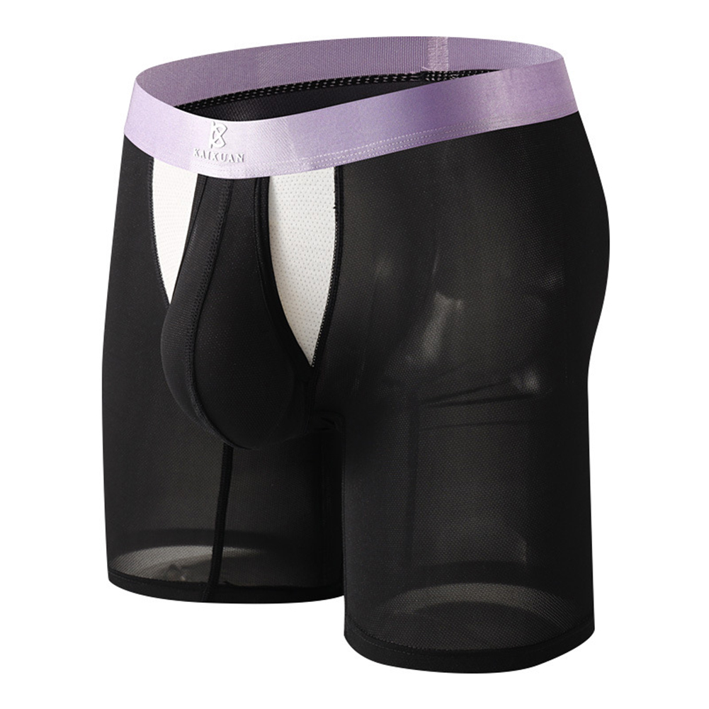 Fitness Running Men Boxer Unde - đánh giá và giá Long Leg Trunk Men