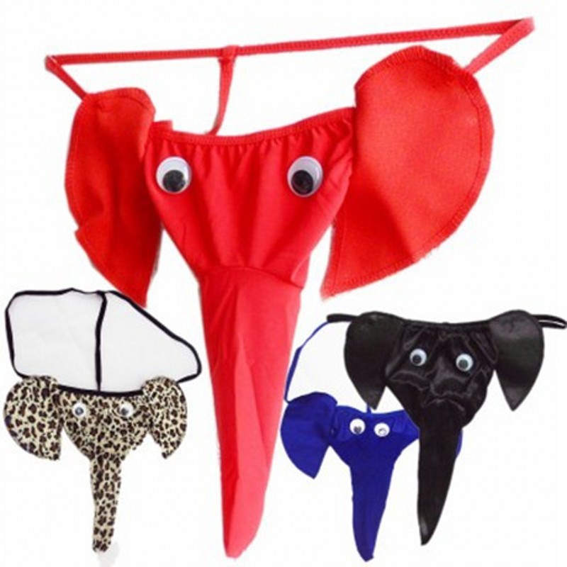 Men's Sexy Elephant Thong Unde - đánh giá và giá Trunk Breathable Men