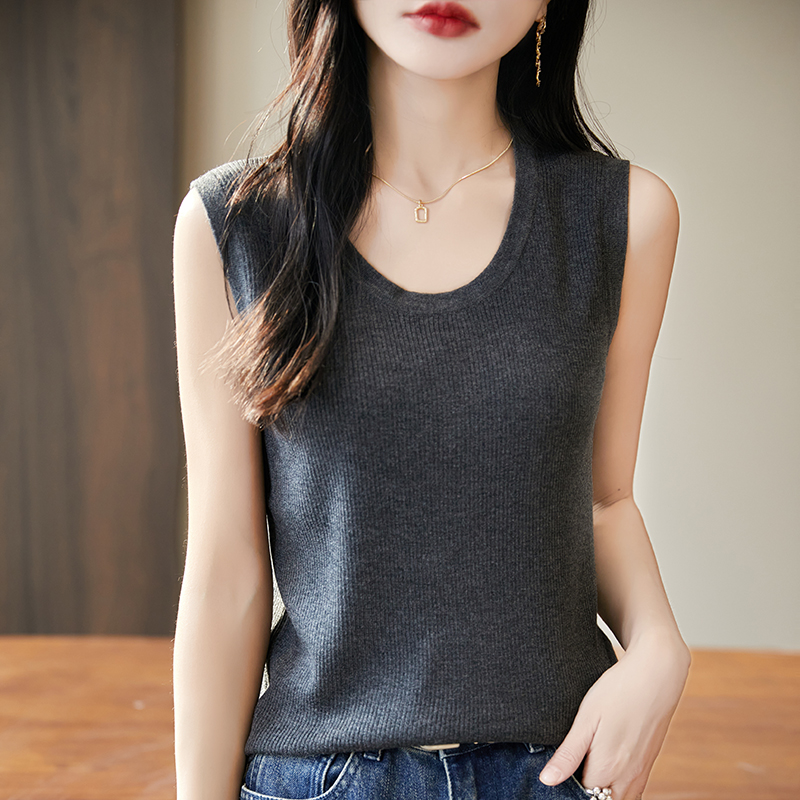 WinvyNee Women Deep Crew Neck  - đánh giá và giá Tank Top Ribbed