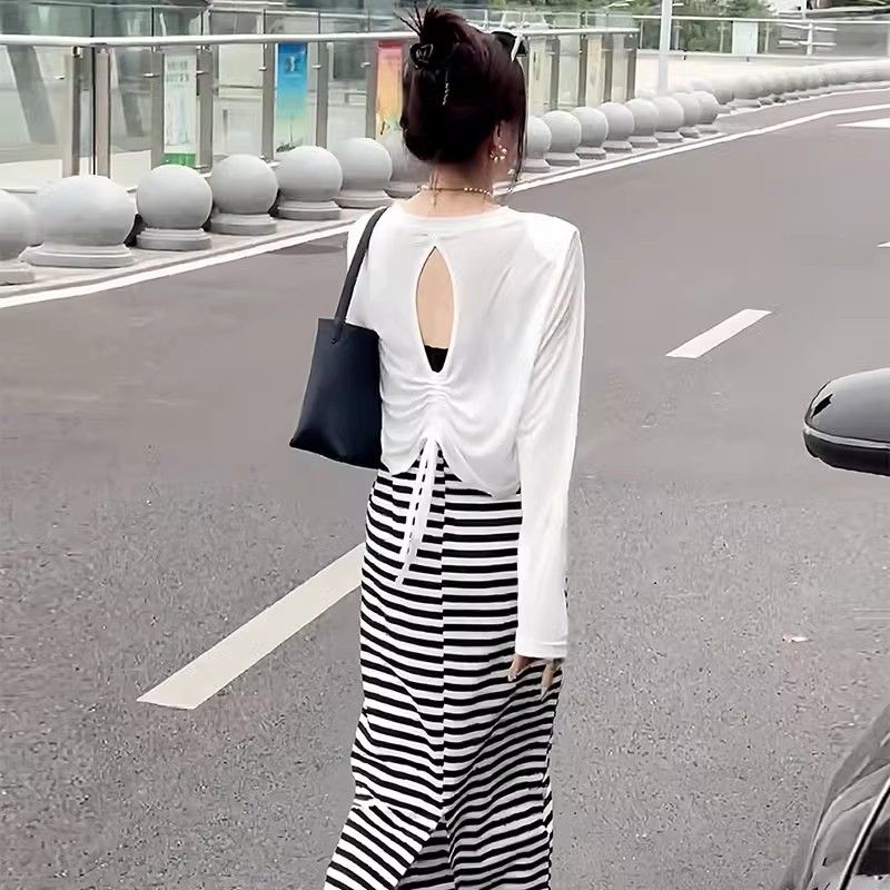 Spring Autumn Long Sleeve T-Sh - đánh giá và giá Base Layer Top